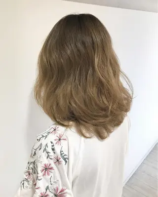 ミディアム Miru by INCE HAIRのヘアスタイル