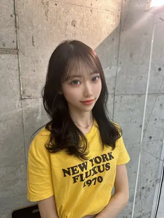 カラー 堀 愛希子のヘアスタイル