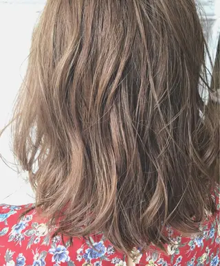 ミディアム カラー 日比 貴大/ minim hairのヘアスタイル