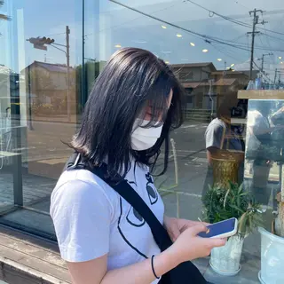 ミディアム geep Ryoyaのヘアスタイル