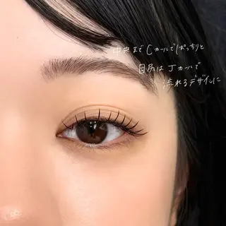 マツエク・マツパ 吉祥寺kasumi 🌛eye/browのマツエク・マツパデザイン