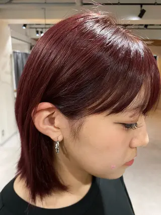 ミディアム iroha/ n.w.h🎀のヘアスタイル