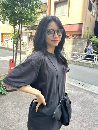 ロング カラー 韓国ヘア 店長NEGIのヘアスタイル