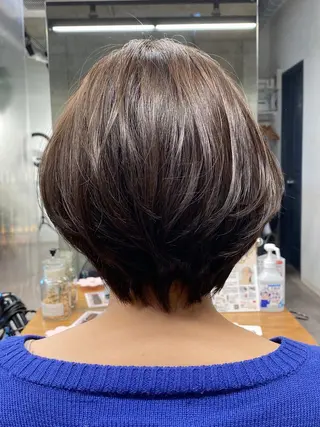 ショート ショート・ウルフ✂︎ 安住有咲子のヘアスタイル