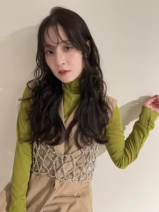 ロング カラー ヘアアレンジ 今井 由佳のヘアスタイル