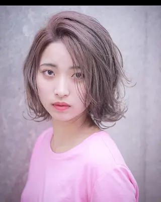 ミディアム カラー ヘアアレンジ 及川 光のヘアスタイル
