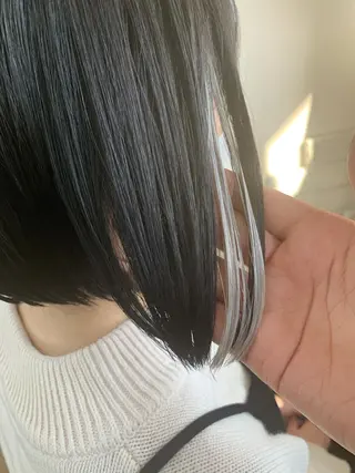 ショート カラー 名駅★シールエクステ クオーレゼロ★加藤のヘアスタイル