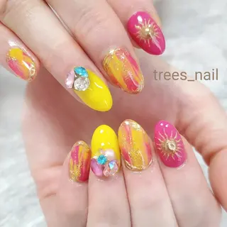 ネイル trees_ nailのネイルデザイン