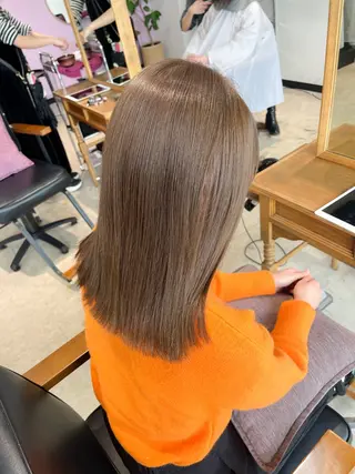 ミディアム カラー Bonheur銀座 /runaのヘアスタイル