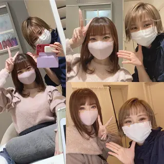 ショート カラー メンズ キッズ ✂︎ショート、ボブ、 レイヤー🩵YUMIのヘアスタイル