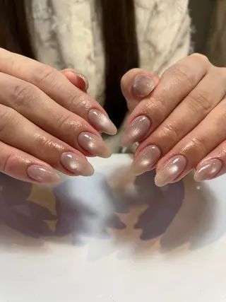 セミロング Aki ୨୧のネイルデザイン