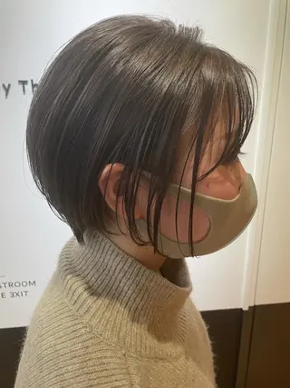 ショート カラー 片山美穂 心斎橋・なんばのヘアスタイル