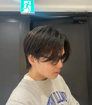 メンズ ブリーチ/ブラウン 🤎MIREのヘアスタイル