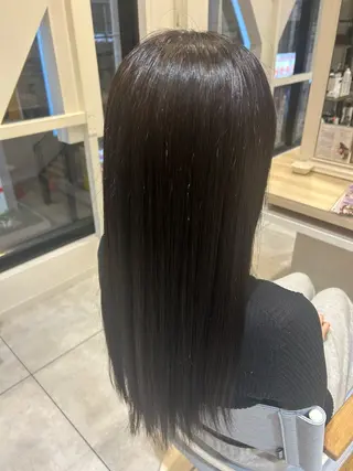 ロング 《.Xian》ミサキ /艶髪/メンズパーマのヘアスタイル