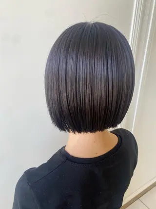 ショート カラー 🦋ブリーチなしダブ ルカラー🌈MEGUのヘアスタイル
