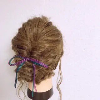 ロング ヘアアレンジ Satsuki ✂︎♡のヘアスタイル