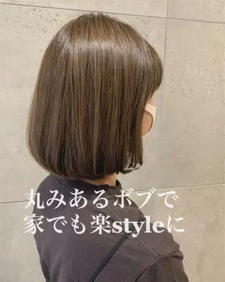 ミディアム 増田 晃士のヘアスタイル