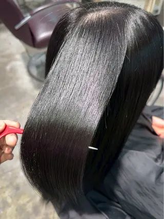 ロング カラー 暖色カラー/艶カラー mitsuki🌴のヘアスタイル