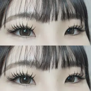 マツエク・マツパ eyelash salon f 守口市駅店 パリジェンヌ・フラットラッシュ【フランク】所属・【Frank】 momonaのマツエク・マツパデザイン