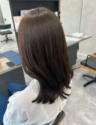 ミディアム 透明感/レイヤー💎 髪質改善/希美のヘアスタイル