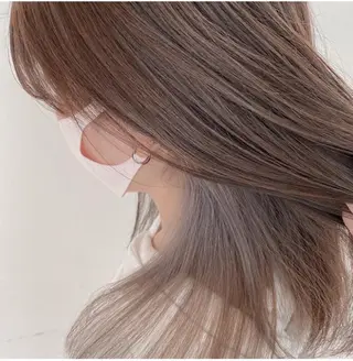 カラー yui nishiwakiのヘアスタイル