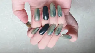 ロング チ まるこのネイルデザイン