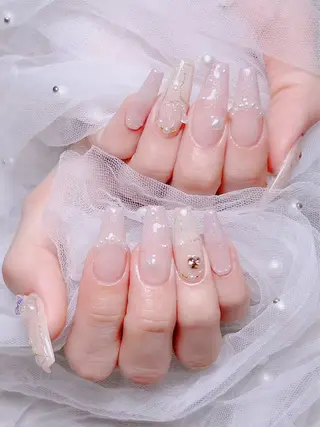 ネイル 🎀も ものネイルデザイン