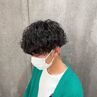 ショート パーマ メンズ 瀧野 翔吾【メンズ特化】のヘアスタイル