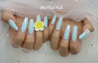 ネイル HANA 長さだしのネイルデザイン