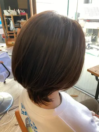 ショート waRin syamp&headのヘアスタイル