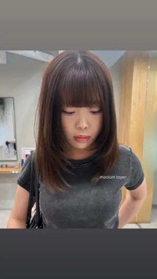 ショート カラー miyu /色素薄め Oliveのヘアスタイル