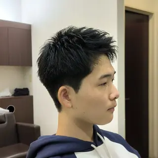 メンズ 廣多 克哉のヘアスタイル