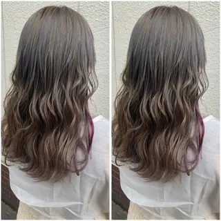 ロング 【北千住】🌈韓国風 レイヤー✨小顔カットのヘアスタイル