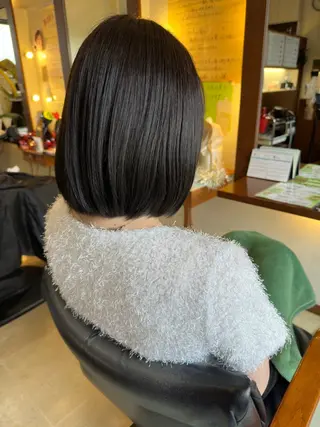 ショート 希優/ケアカラー /ハイトーンカラーのヘアスタイル