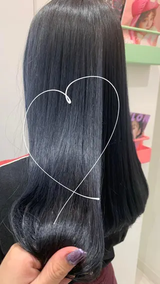 セミロング カラー 新宿駅近♡個室 ♡関口三都季🌜のヘアスタイル