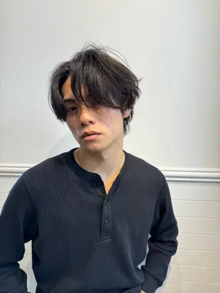 ショート シャドウパーマ No.1うえちりくのヘアスタイル