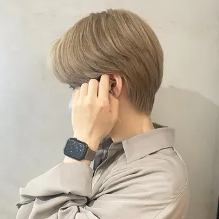 ショート ヘアアレンジ メンズ メンズカット✂️ パーマ寺西優真のヘアスタイル