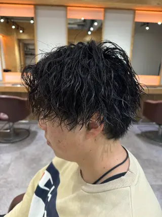 パーマ メンズ 雪音/美髪縮毛矯正 /ニュアンスパーマのヘアスタイル