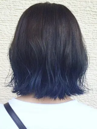 ミディアム カラー ブリーチ/ヘアケア/ 艶髪/イギチハルのヘアスタイル