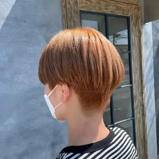 ショート 🫧艶髪/ブリーチ 🐳honami🫧のヘアスタイル