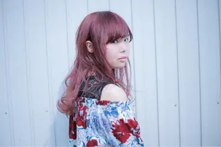 ロング 見原   一秀のヘアスタイル