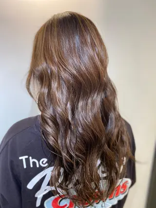 ロング opus 店長大和 レイヤー/赤み消しのヘアスタイル