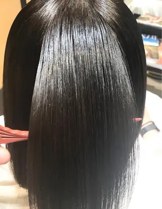 ミディアム 最高峰美髪矯正No1 toshiのヘアスタイル