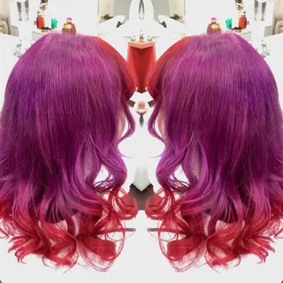 ミディアム 名駅★シールエクステ クオーレゼロ★加藤のヘアスタイル