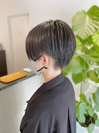 ショート 💎韓国カラー Giness坂下巧のヘアスタイル