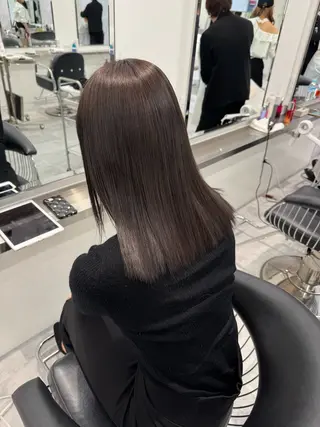 ロング カラー Parve  Mix 🫧梶川虹のヘアスタイル