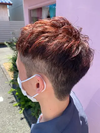 カラー メンズ 💈豊橋メンズ専門 NO.1刑部七海💈のヘアスタイル