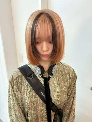 ミディアム カラー ichika/福岡 /透明感カラー🤎のヘアスタイル