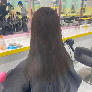 カラー トレンド韓国暖色 ♡momo♡のヘアスタイル
