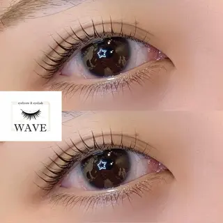 マツエク・マツパ brow&lash WAVEのマツエク・マツパデザイン